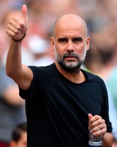 Pep Guardiola, técnico del Manchester City.