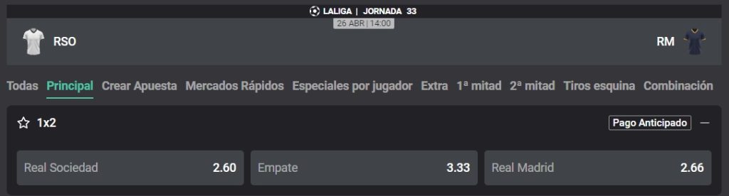 Real Sociedad vs. Real Madrid.