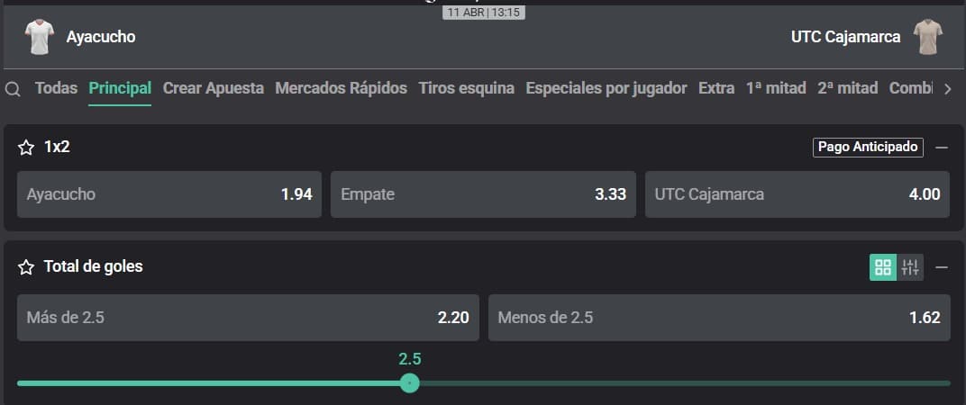 Ayacucho FC vs. UTC